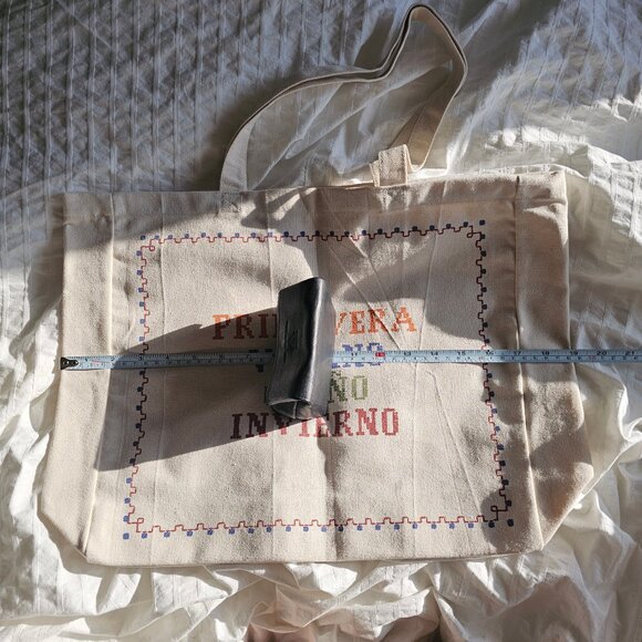 New Sezane x Lucia Vergara Tote - Ecru - Picture 6 of 7